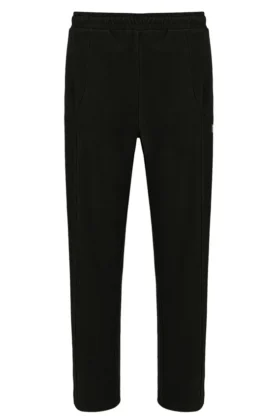 Pantalón de chándal de terciopelo negro Lorrie