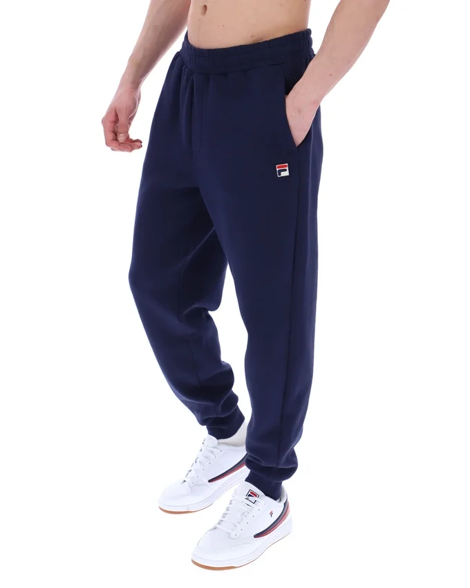 Pantalón deportivo Fila Navy Visconti con puños ribeteados