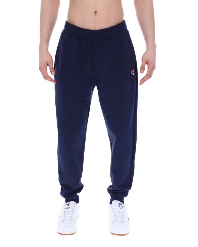Pantalón deportivo Fila Navy Visconti con puños ribeteados