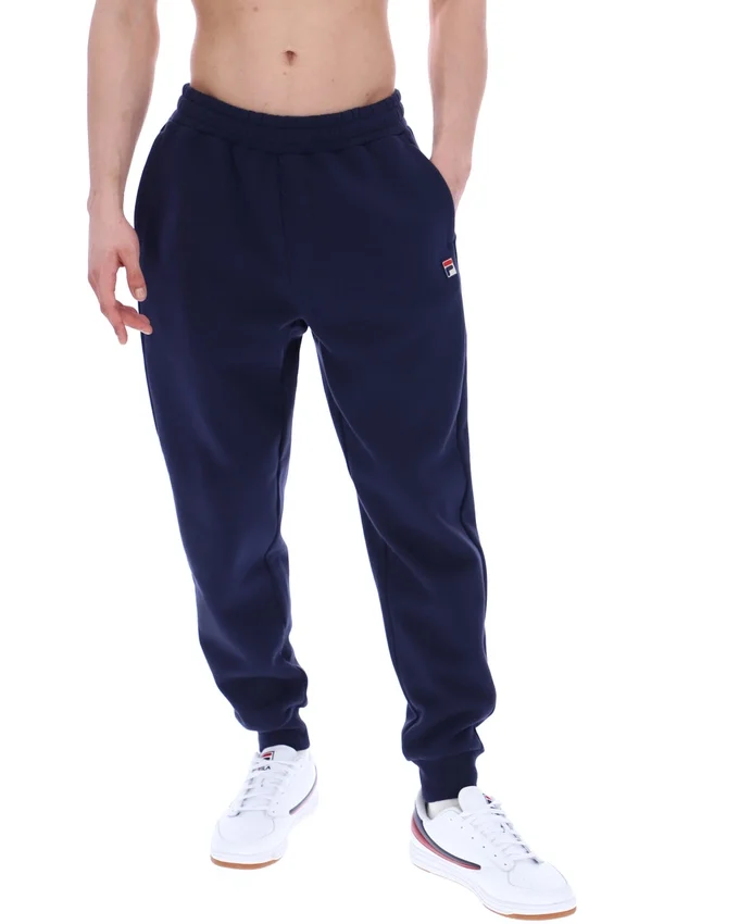 Pantalón deportivo Fila Navy Visconti con puños ribeteados