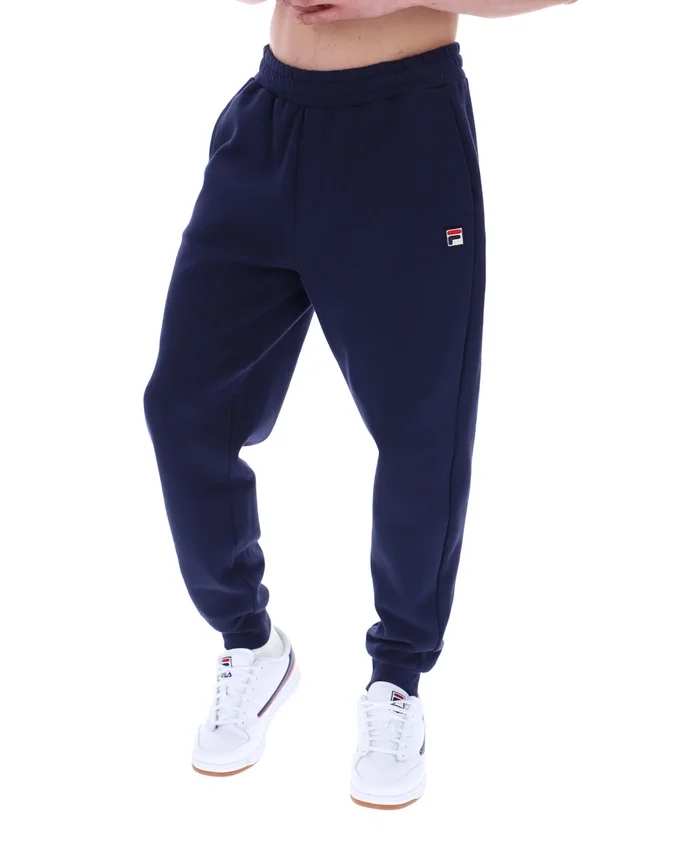 Pantalón deportivo Fila Navy Visconti con puños ribeteados