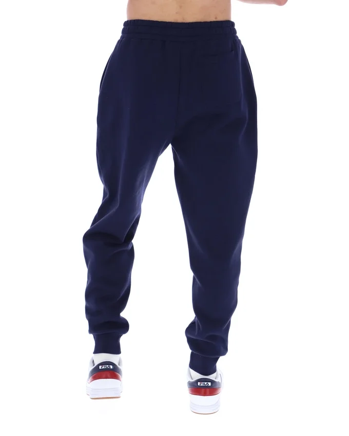 Pantalón deportivo Fila Navy Visconti con puños ribeteados