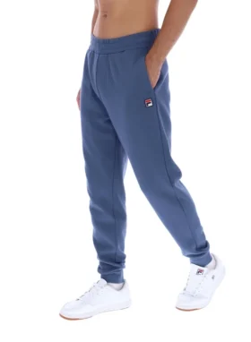 Pantalón deportivo Visconti con puños ribeteados en índigo vintage