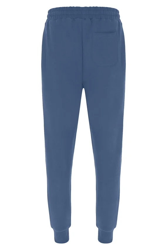 Pantalón deportivo Visconti con puños ribeteados en índigo vintage
