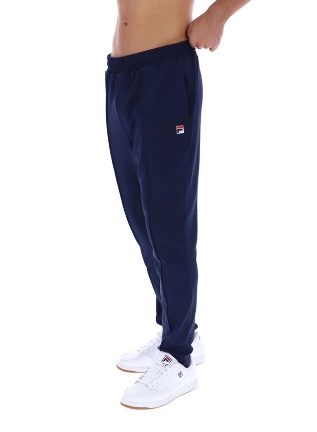Pantalones ajustados con pliegues Molveno de Fila en azul marino