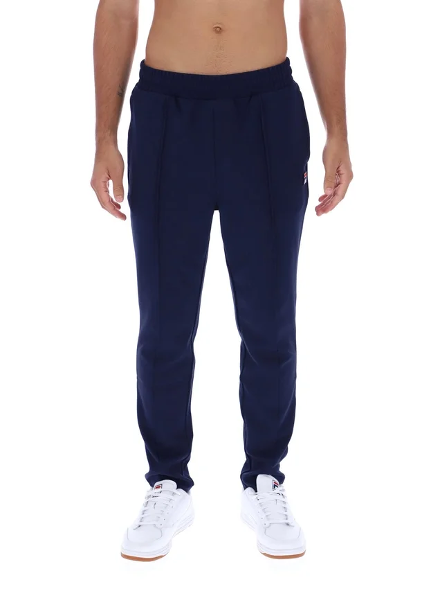 Pantalones ajustados con pliegues Molveno de Fila en azul marino
