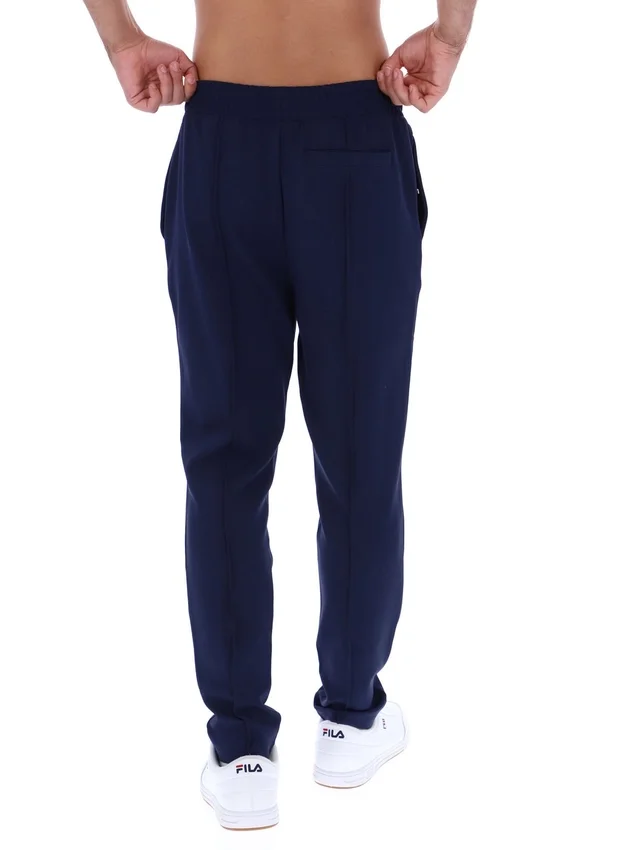 Pantalones ajustados con pliegues Molveno de Fila en azul marino