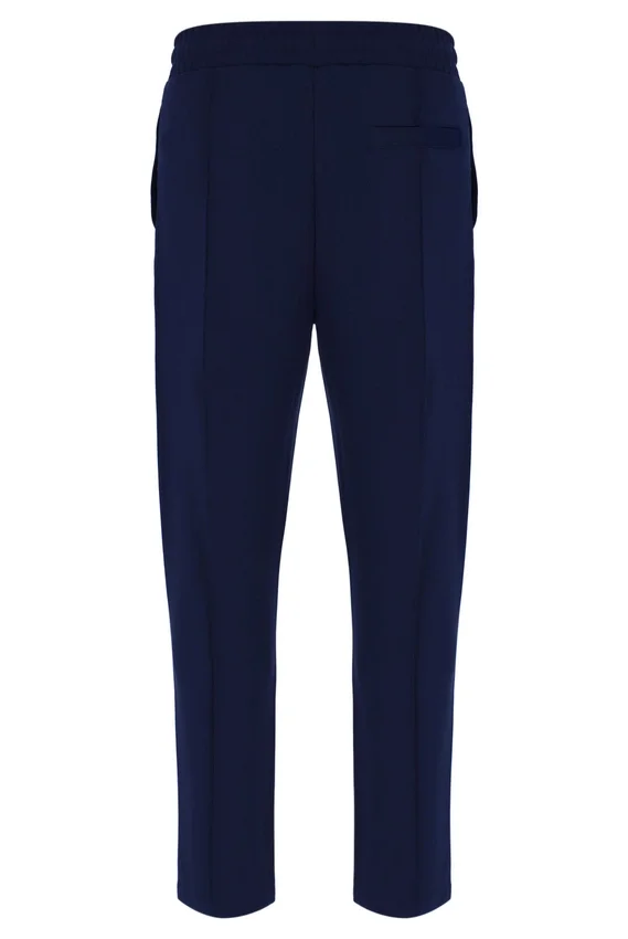 Pantalones ajustados con pliegues Molveno de Fila en azul marino