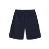 Pantalones cortos con bolsillo y letras del logotipo, para hombre, azul