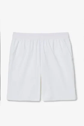 Pantalones cortos Cross Court de 7 pulgadas en blanco
