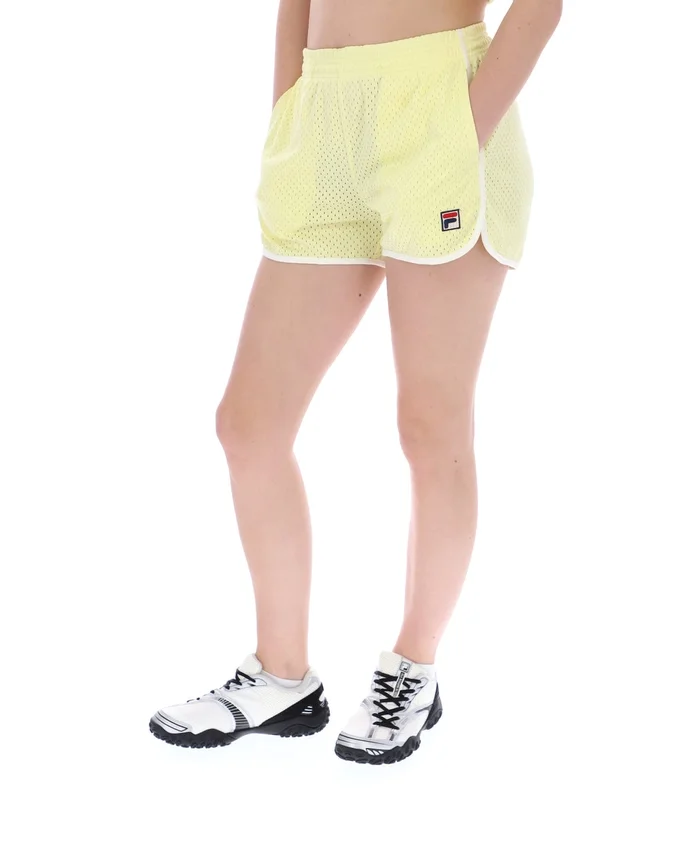 Pantalones cortos de fútbol Imperia en amarillo cera