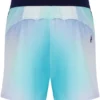 Pantalones cortos de tenis para hombre de 5" en color aguamarina con calzoncillo interior