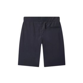 Pantalones cortos deportivos con estampado de letras del logotipo, azul