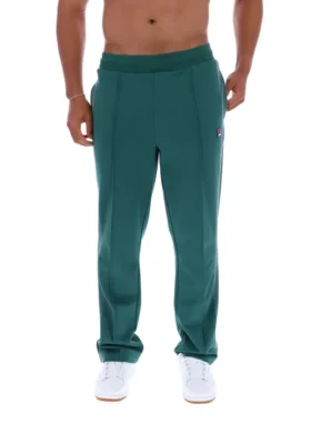 Pantalones de chándal de pierna recta con costuras en contraste Tavis de Rain Forest