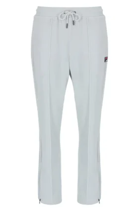 Pantalones de chándal de terciopelo Fio de corte recto en azul amanecer
