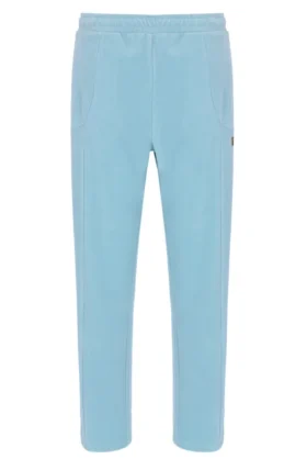 Pantalones de chándal de terciopelo Lorrie en azul Sterling