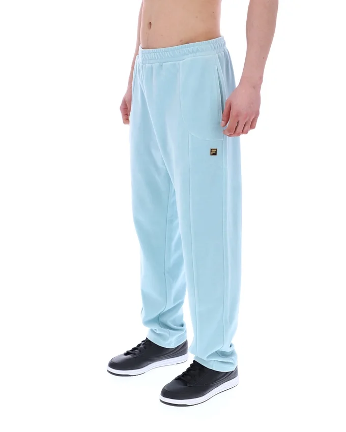 Pantalones de chándal de terciopelo Lorrie en azul Sterling
