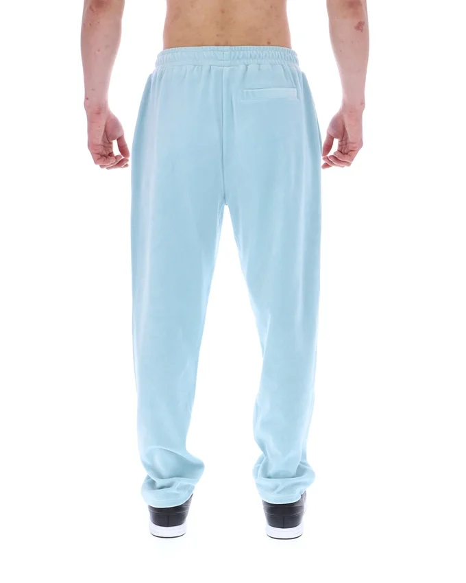Pantalones de chándal de terciopelo Lorrie en azul Sterling