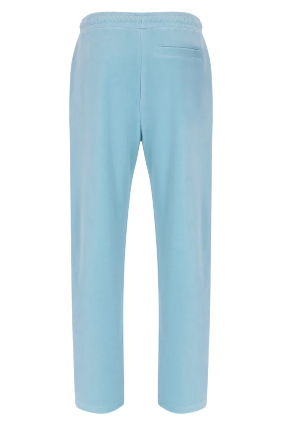 Pantalones de chándal de terciopelo Lorrie en azul Sterling