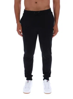 Pantalones de chándal Lonny con cordón, negros