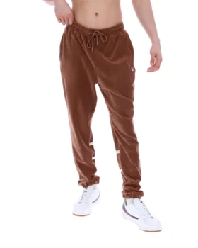 Pantalones de chándal Otello con paneles en contraste, color Cappuccino