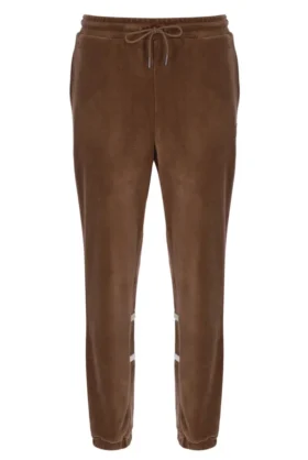 Pantalones de chándal Otello con paneles en contraste, color Cappuccino