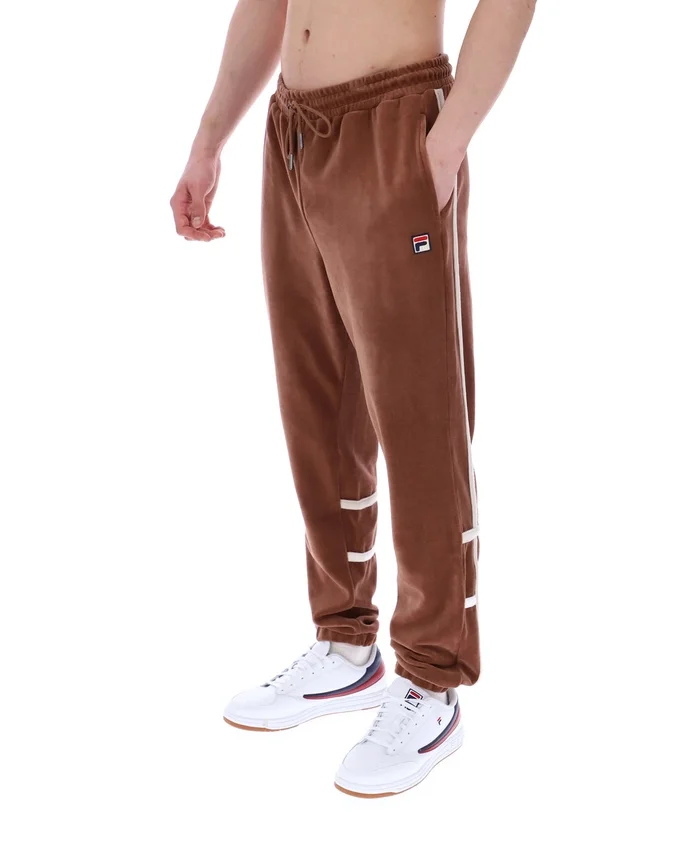 Pantalones de chándal Otello con paneles en contraste, color Cappuccino
