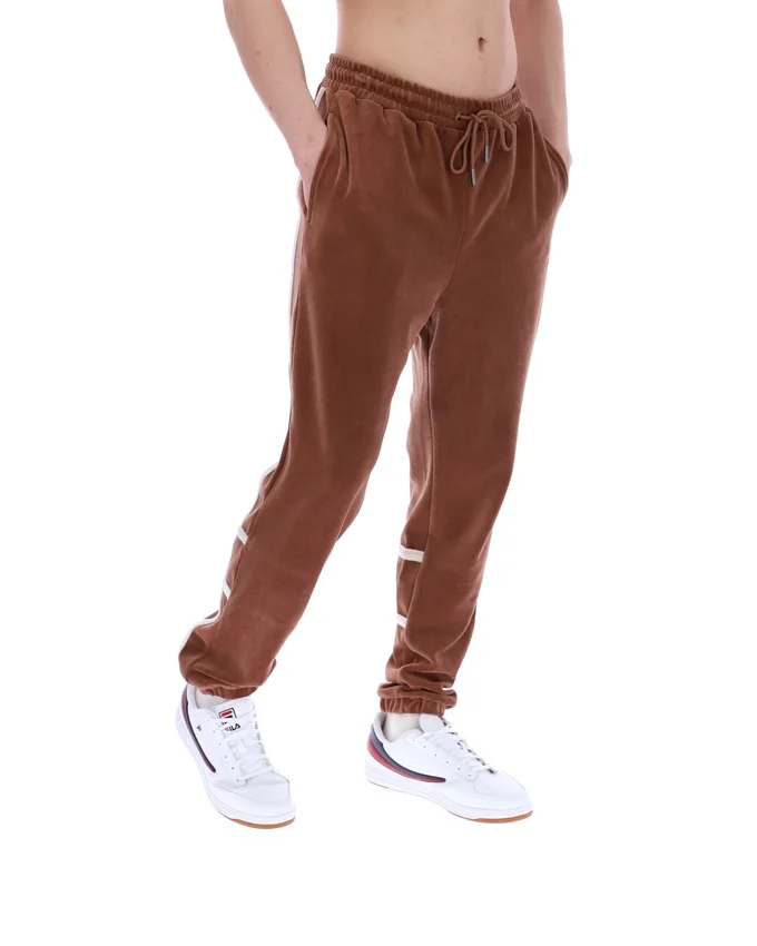 Pantalones de chándal Otello con paneles en contraste, color Cappuccino