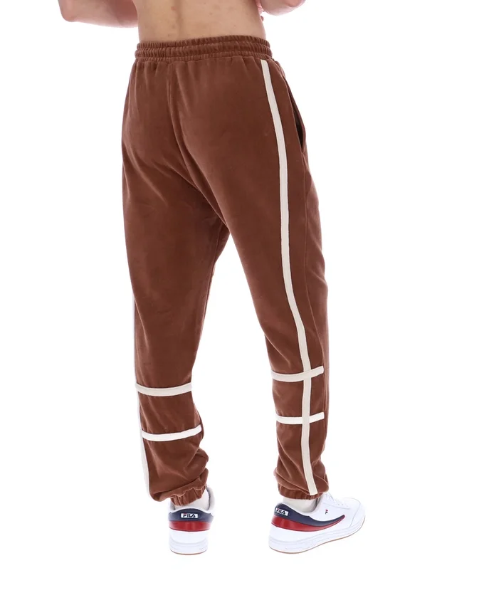 Pantalones de chándal Otello con paneles en contraste, color Cappuccino