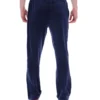Pantalones de chándal rectos de terciopelo Fio azul marino de Fila