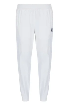 Pantalones de chándal tejidos en blanco roto