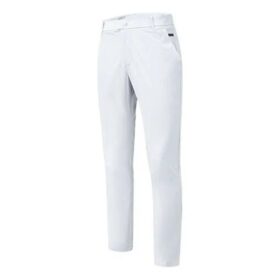 Pantalones deportivos casuales de corte ajustado y tejido ATHLETICS, color blanco