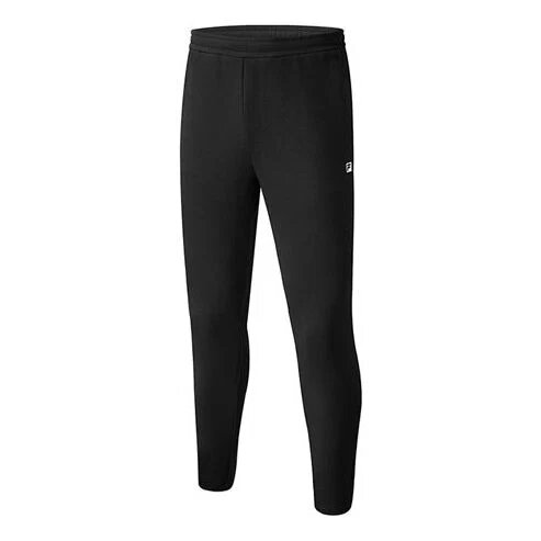 Pantalones deportivos de punto con logotipo de atletismo, negros