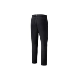Pantalones deportivos de punto rectos de un solo color, negros