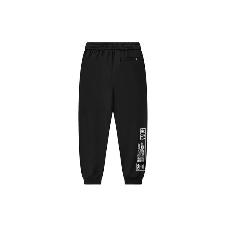 Pantalones largos deportivos de punto Fila x Mihara Crossover Casual Bundle Feet, negros