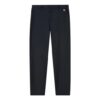 Pantalones largos deportivos de tejido liso para gimnasio, color azul