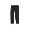 Pantalones largos deportivos de tejido liso para gimnasio, color azul