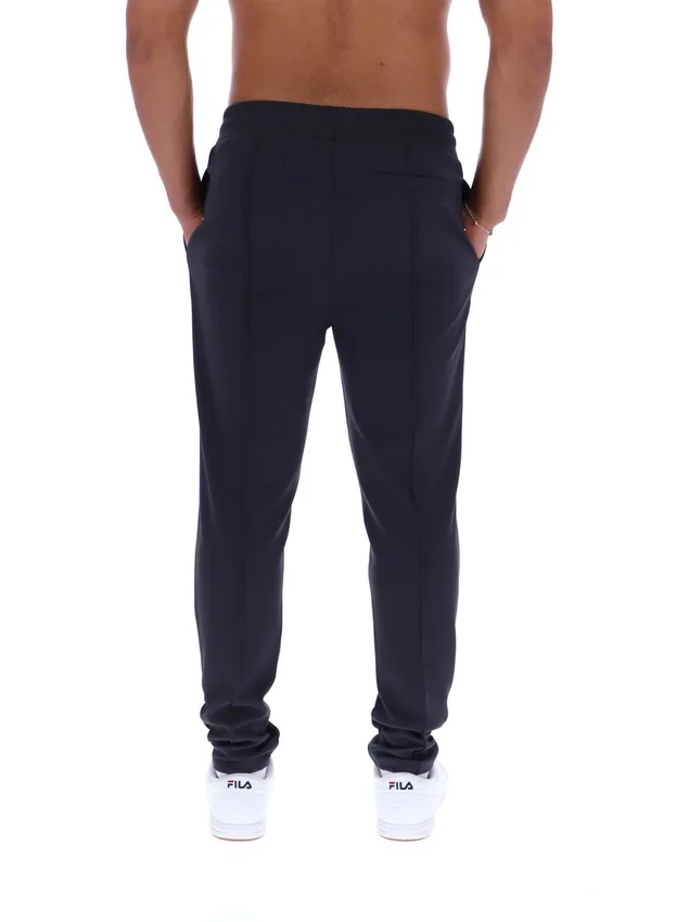 Pantalones Molveno de corte ajustado con pliegues, color carbón