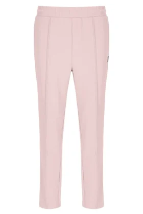 Pantalones Molveno de corte ajustado con pliegues, en rosa pálido