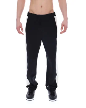 Pantalones negros inspirados en el tenis de Ali