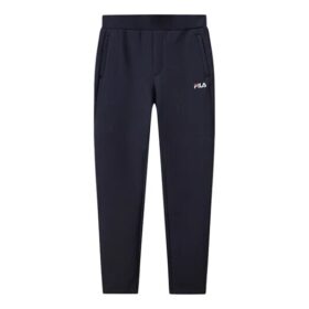Pantalones rectos informales Pantalones largos de punto deportivo para abrigarse Azul