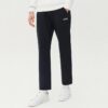 Pantalones rectos informales Pantalones largos de punto deportivo para abrigarse Azul
