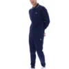 Polo de manga larga con cuello ribeteado «Monte» de Fila Navy