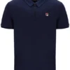 Polo Ettore con cremallera azul marino de Fila