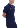 Polo Pablo de Fila en azul marino con tres botones y ribete