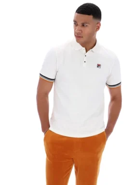 Polo Zev con detalle en los puños en color gardenia