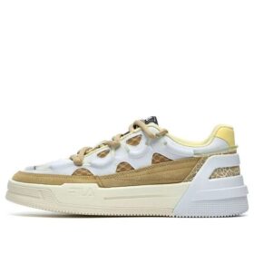Salto Low-Top Blanco/Marrón