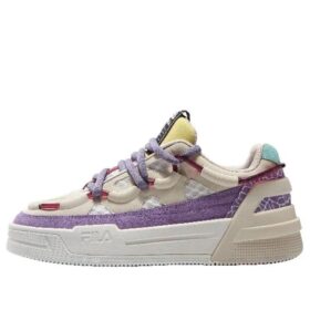 Salto Low-Top Blanco/Morado