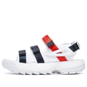 SANDALIAS DISRUPTOR II blanco/negro/rojo