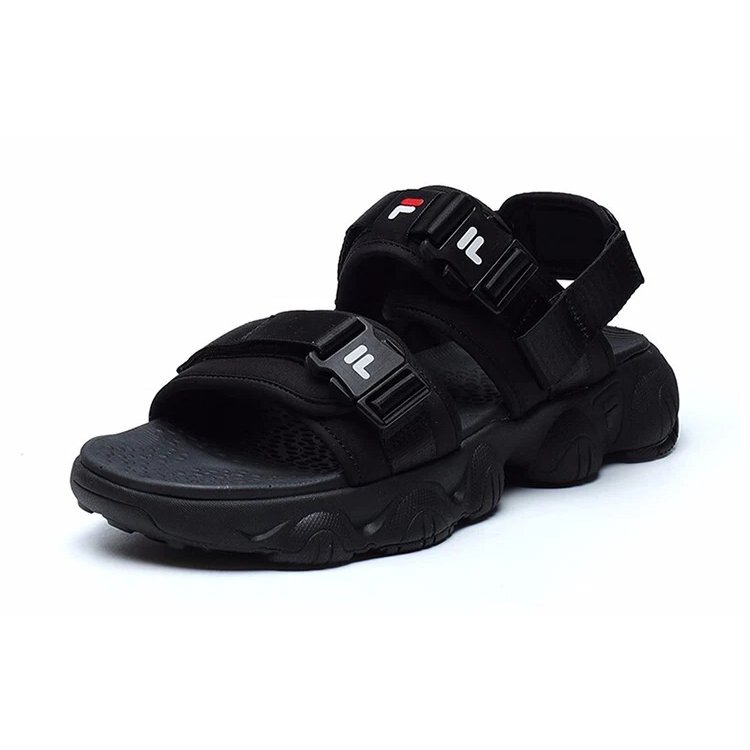 Sandalias Jagger de moda informal, color negro